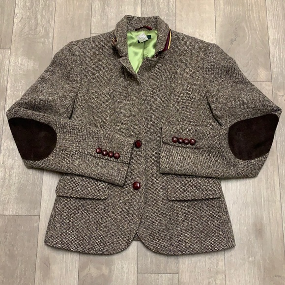 J. Crew Jackets & Blazers - J. Crew Wool Blend John Hanly Woven In Ireland Blazer Jacket